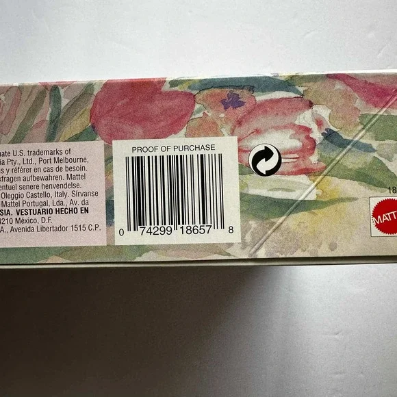 Mattel 1997 Spring Tea Party Barbie Avon Special Edition African American 18657 - Picture 6 of 9